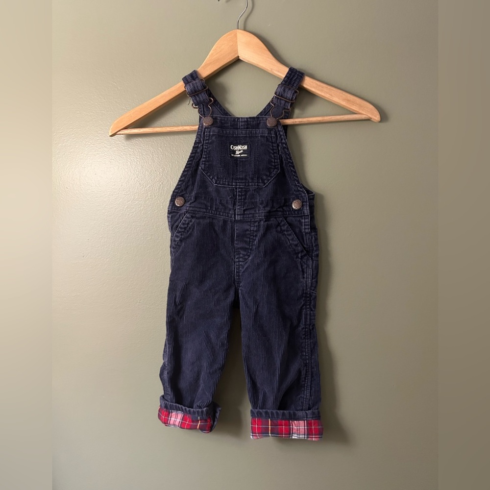 Oshkosh B’gosh overalls size 12 month